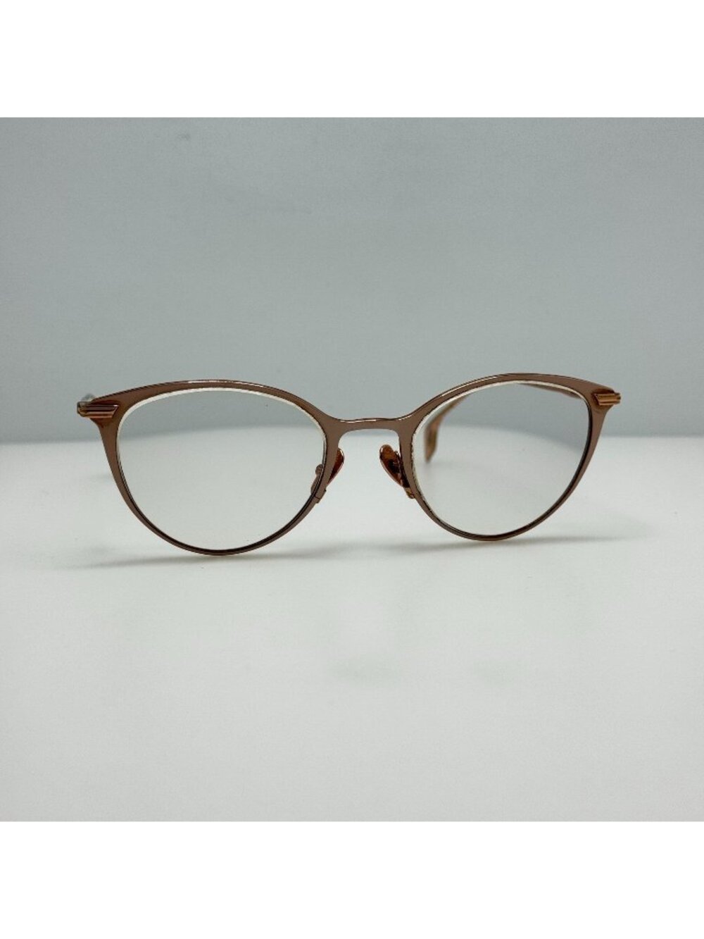 State Hirosaki Shell Rose Gold Eyeglasses Eye Glasses Frames Japan 52-21-140